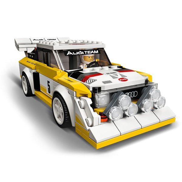 LEGO 76897 Carro de corrida Audi Sport Quattro S1 campeões de velocidade