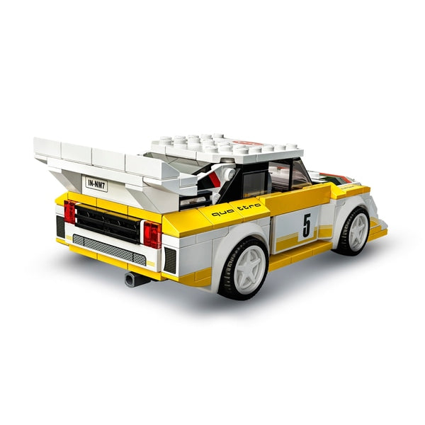 LEGO 76897 Carro de corrida Audi Sport Quattro S1 campeões de velocidade