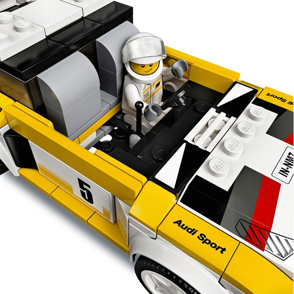 LEGO 76897 Carro de corrida Audi Sport Quattro S1 campeões de velocidade