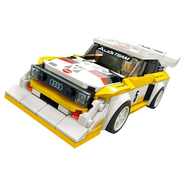 LEGO 76897 Carro de corrida Audi Sport Quattro S1 campeões de velocidade