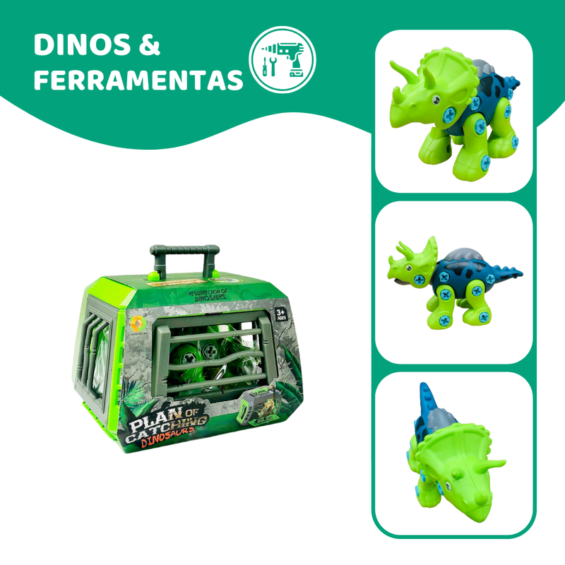 Dinos in Cage - Triceratops