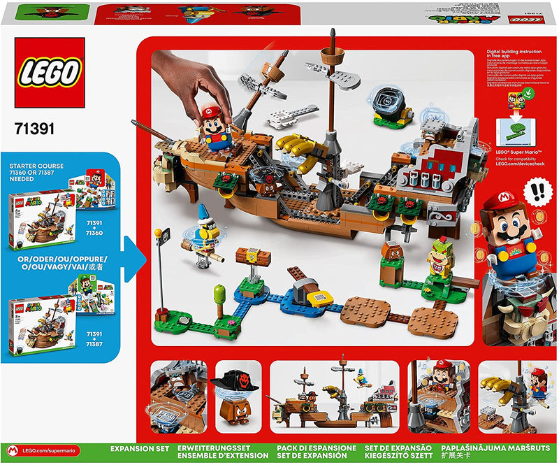 LEGO 71391 - Conjunto de expansão de dirigível de Super Mario