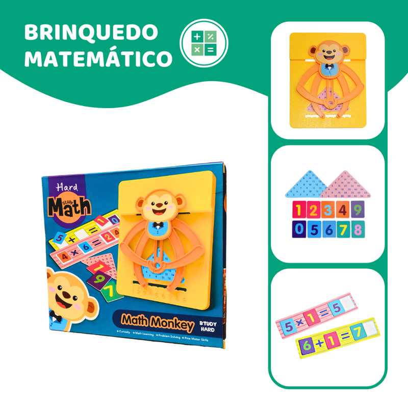 Math Monkey Brincando de Tabuada