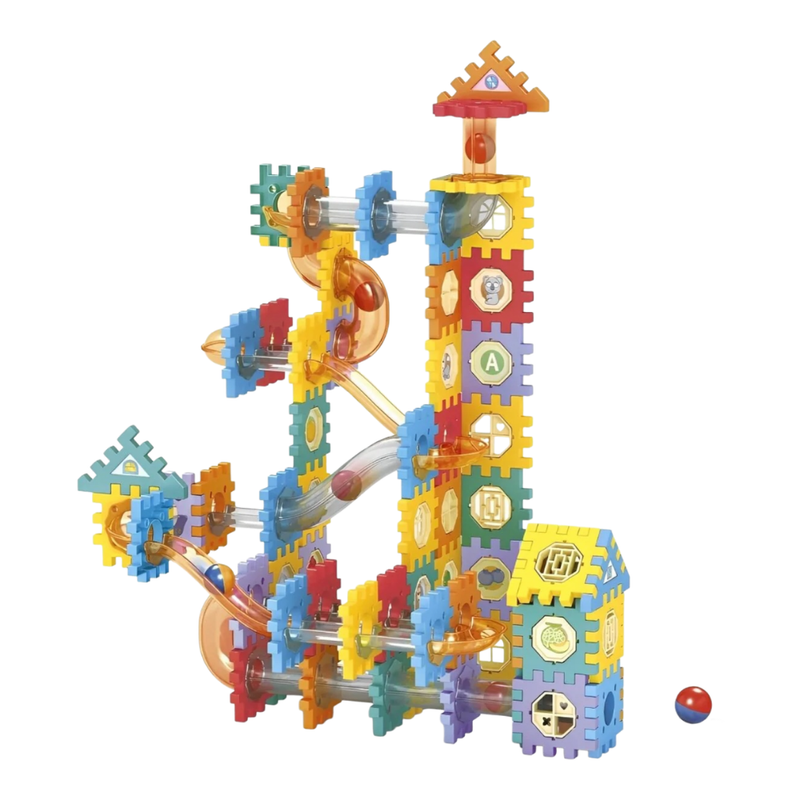 Pipeline Rolling Ball Building Blocks  182pcs