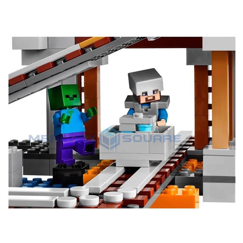 Minecraft estilo Lego Castelo Mina – 1013 Peças