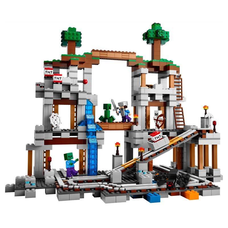 Minecraft estilo Lego Castelo Mina – 1013 Peças