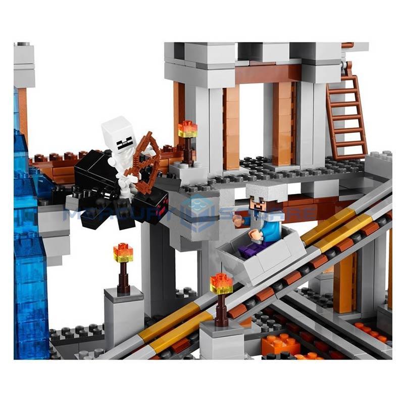 Minecraft estilo Lego Castelo Mina – 1013 Peças