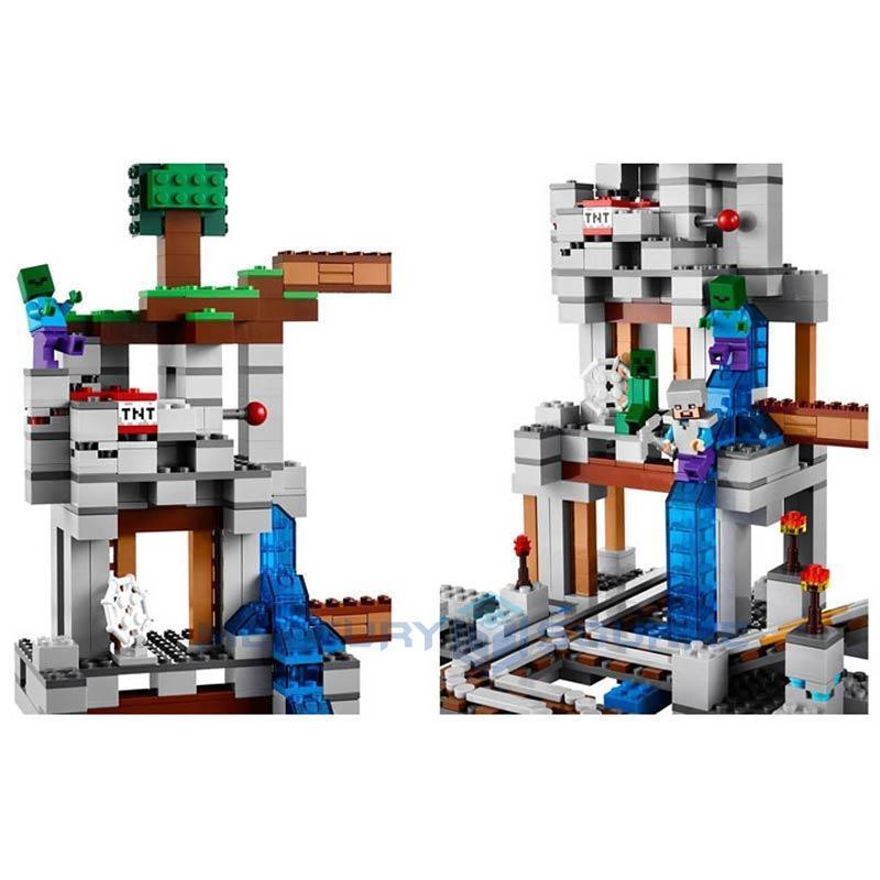 Minecraft estilo Lego Castelo Mina – 1013 Peças