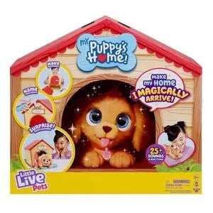 Conjunto de Pelúcia Interativa Casa dos Filhotes - My Puppy's Home! - Criativa Kids