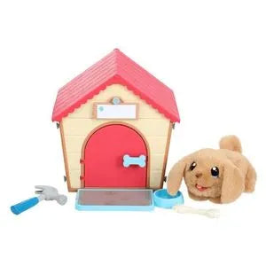 Conjunto de Pelúcia Interativa Casa dos Filhotes - My Puppy's Home! - Criativa Kids