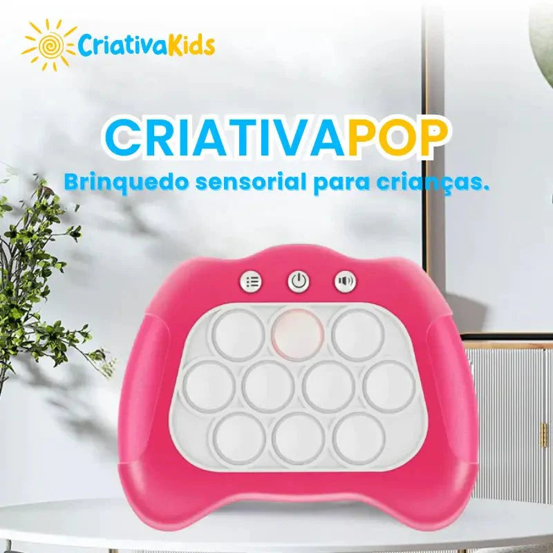 CriativaPOP - Brinquedo sensorial para crianças