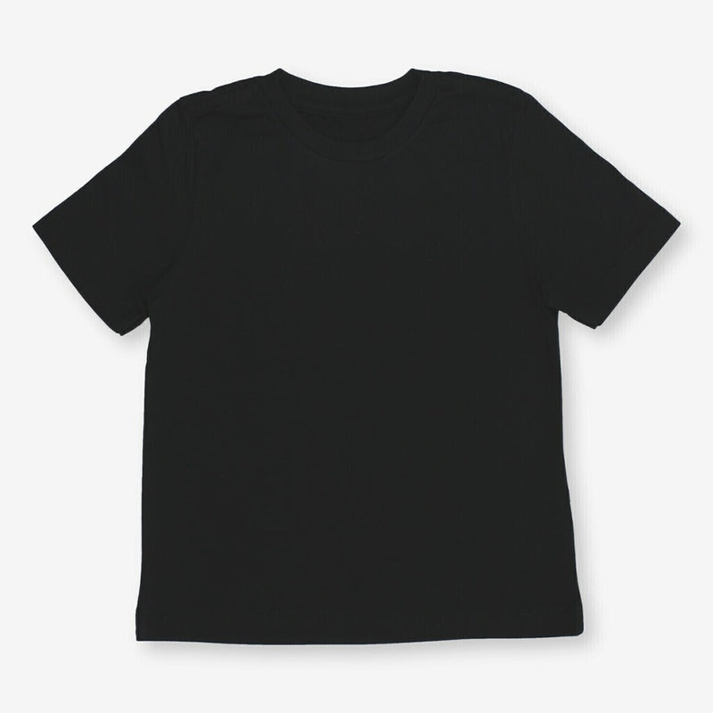 Camiseta Infantil Masculina Malha Preto