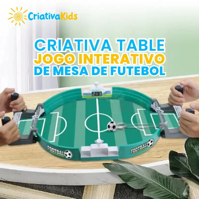 Jogo Interativo de Mesa de Futebol - Criativa Table