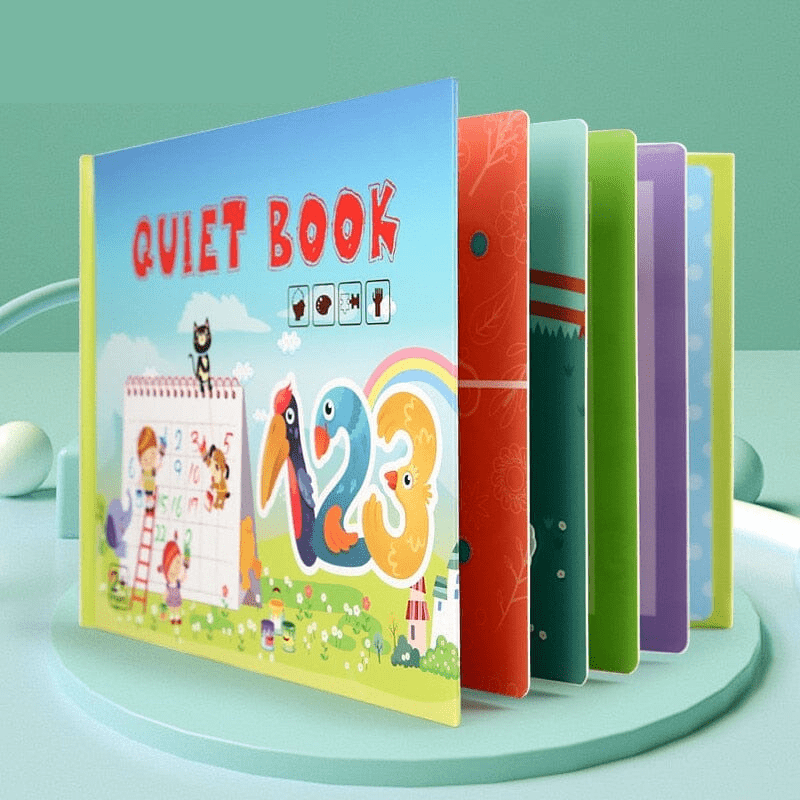 QUIET BOOK: Meu primeiro livro Montessori - Criativa Kids