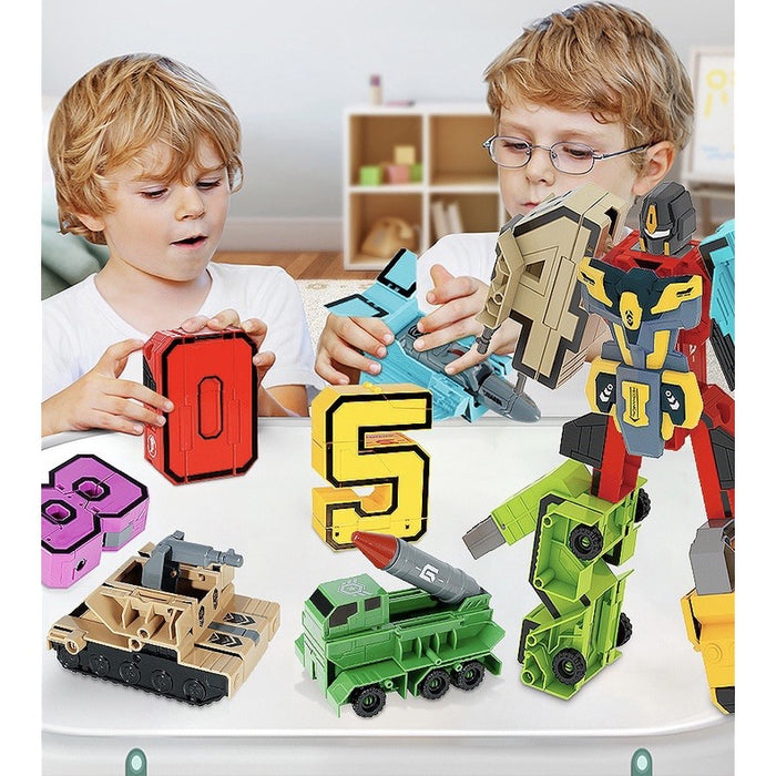 Super Transformers - Números, veículos e o Super Robô - Criativa Kids